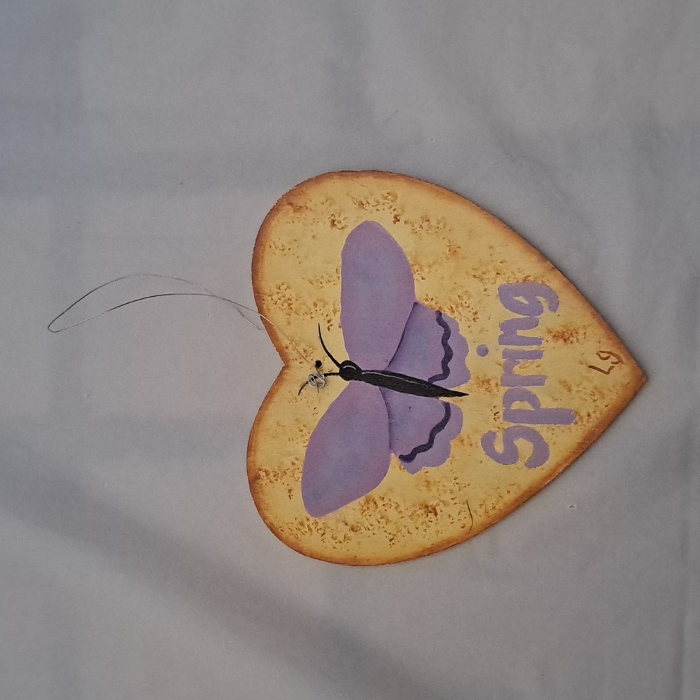 2 sided Heart Fall/Spring - Picture 2 of 2